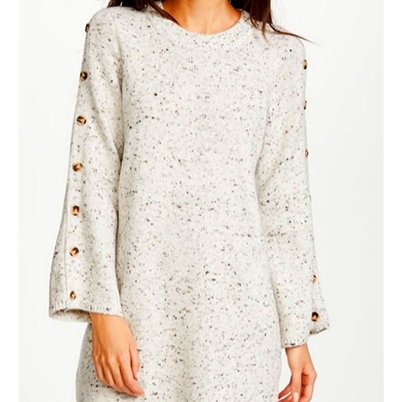 madewell donegal sweater dress